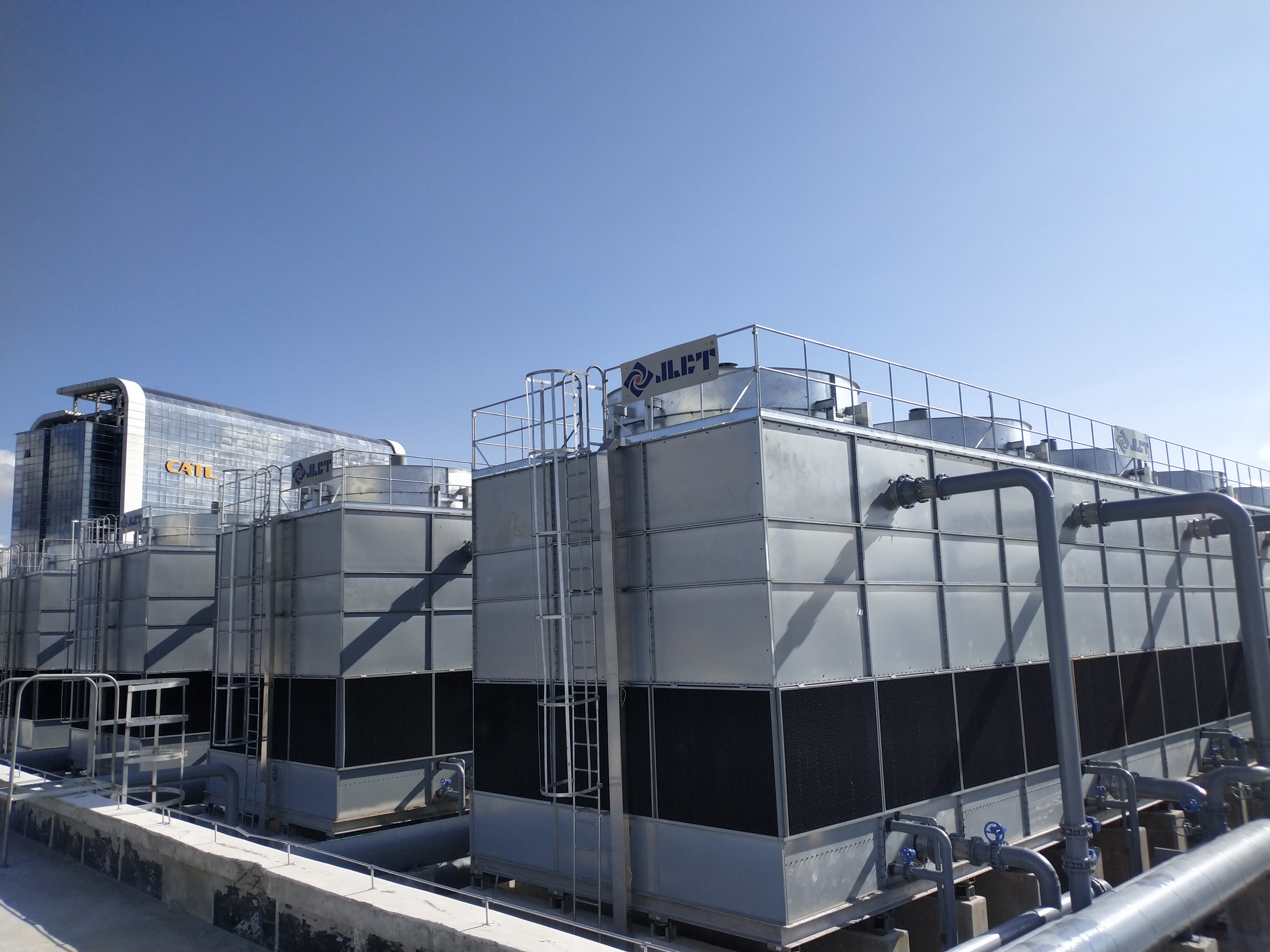 Ruta histórica: evolución de las torres de enfriamiento de flujo cruzado